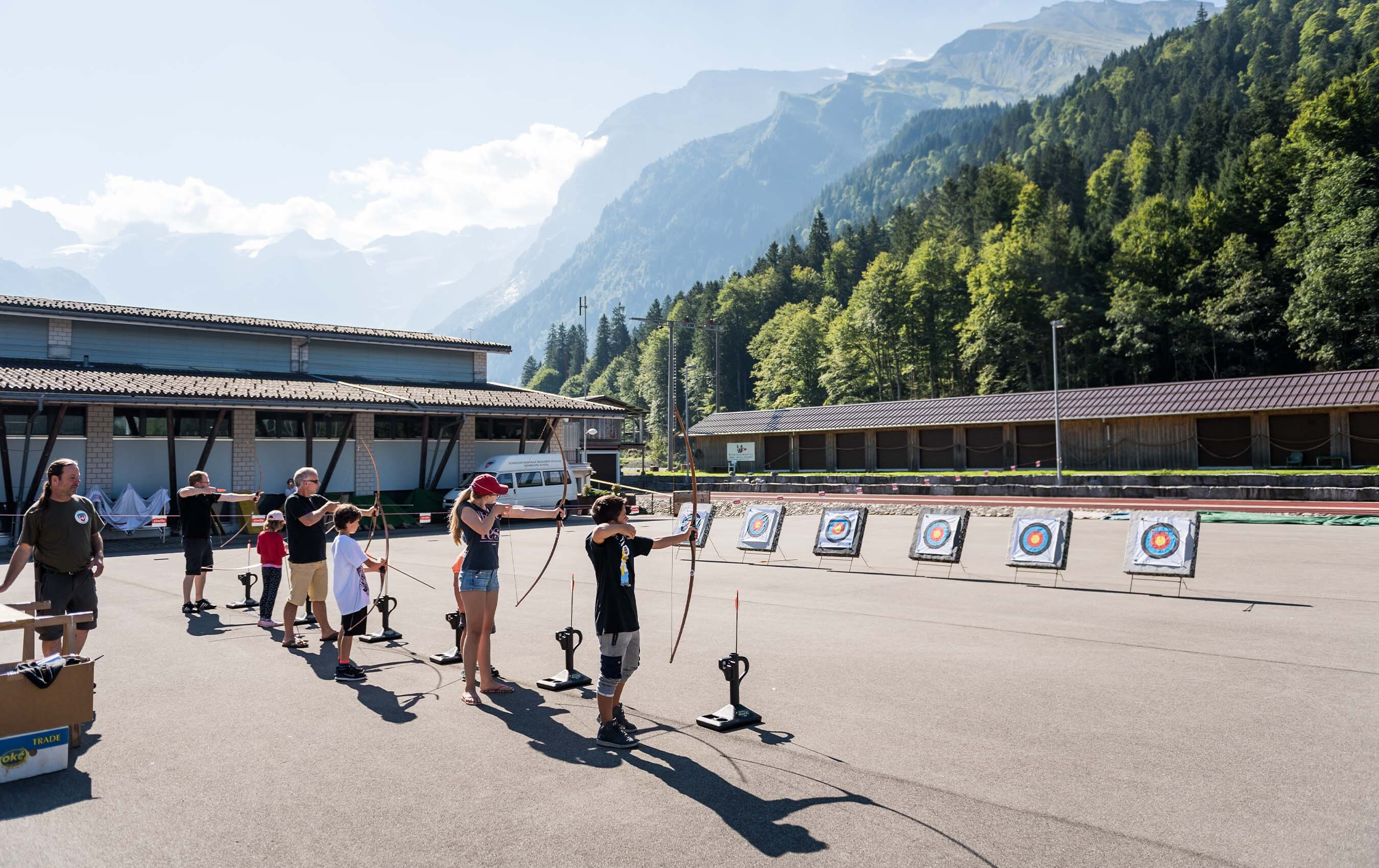 Bogenschiessen seilpark engelberg 02
